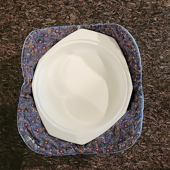 Cozies Upcycled Jeans Molly Made It Design Hand Crafted Blue Floral - Picture 7 of 13